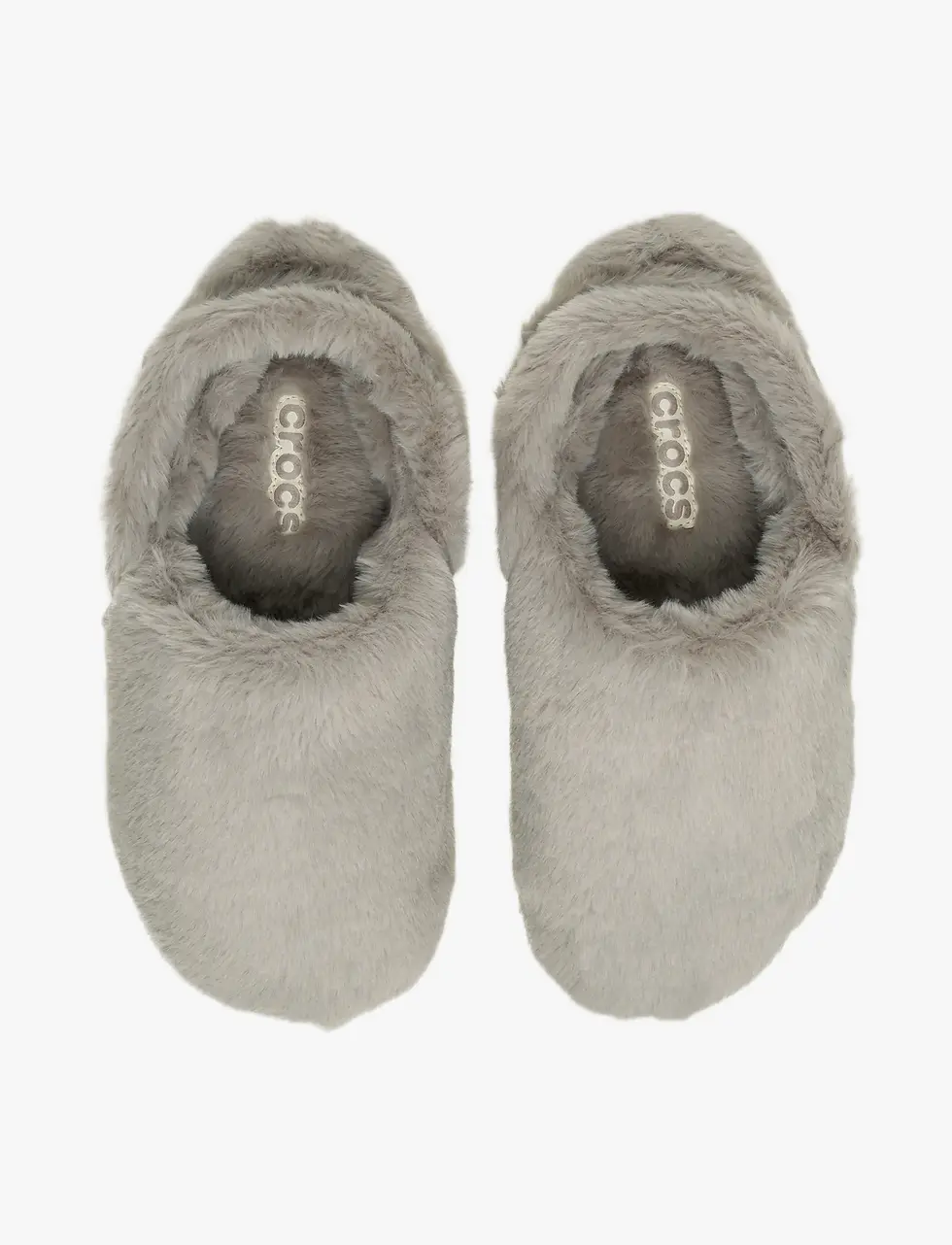 תמונה ממוזערת: Crocs Classic Unfurgettable Clog - כפכפי קרוקס פרוותיים לנשים בצבע משרום