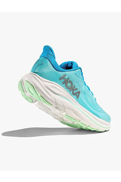 תמונה ממוזערת: HOKA CLIFTON WIDE 10 - נעלי ספורט נשים הוקה קליפטון 10 רחבות בצבע כחול סקי/כחול