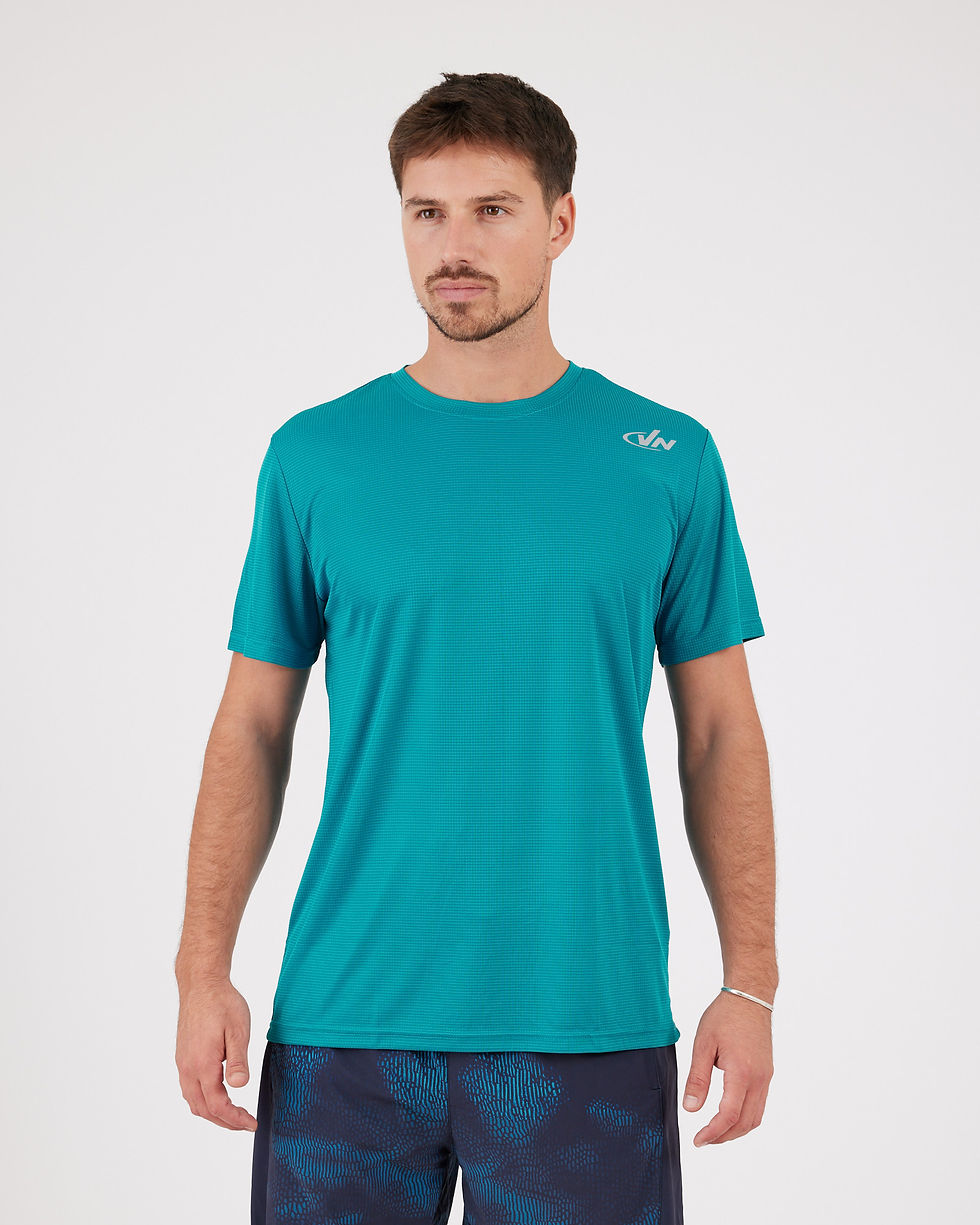 חולצת ריצה / אימון מקצועית 2256 -טורקיז כהה