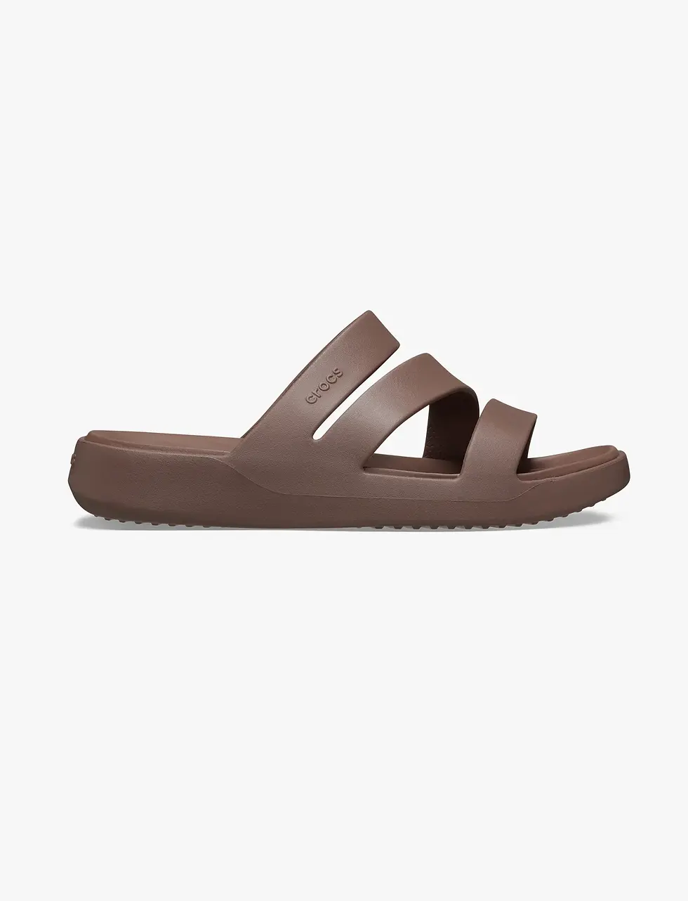 תמונה ממוזערת: Crocs Getaway Strappy - כפכפי קרוקס לנשים בצבע חום