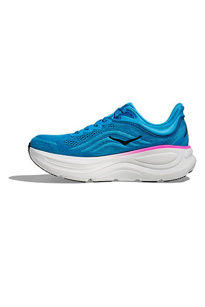 תמונה ממוזערת: Hoka  HOKA BONDI 9 - נעלי ספורט לאישה בונדי 9 בצבע כחול סקיי/נאון פוקסי