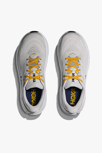 תמונה ממוזערת: HOKA Arahi Wide 8 - נעלי ספורט גברים הוקה ארהי 8 רחבות בצבע סטראד/אפור קוסמי