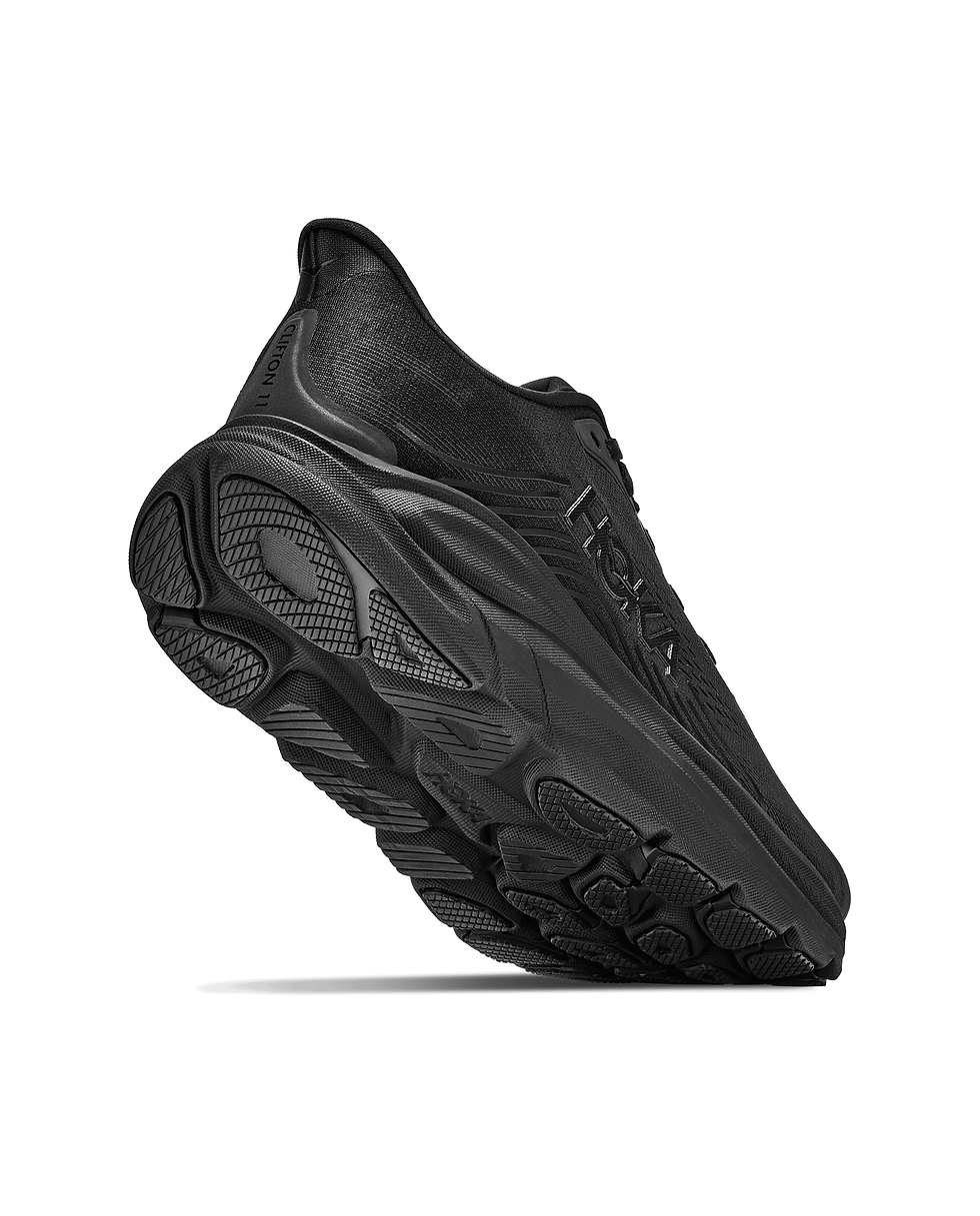 תמונה ממוזערת: HOKA CLIFTON WIDE 11- נעלי ספורט גברים הוקה קליפטון 11 רחבות בצבע שחור/שחור