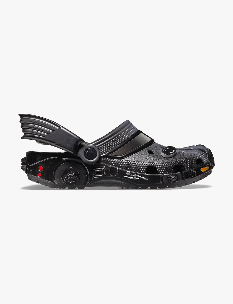 תמונה ממוזערת: Crocs Batman Batmobile Classic Clog -  כפכפי קרוקס באטמן בעיטור כנפי עטלף בצב...