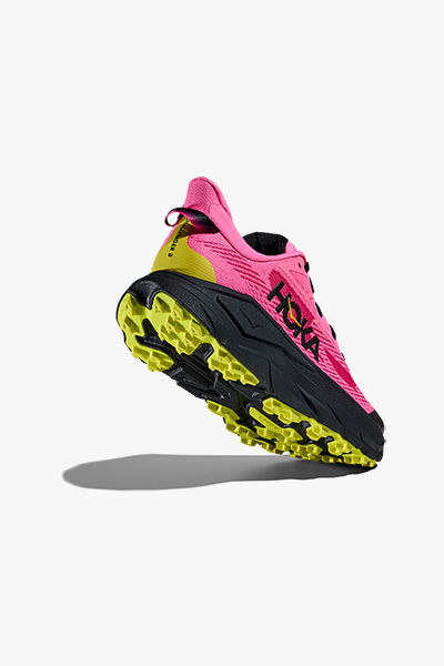 תמונה ממוזערת: Hoka Challenger 8 - נעלי ספורט נשים הוקה צ'אלנג'ר 8 בצבע נאון רוז/שחור