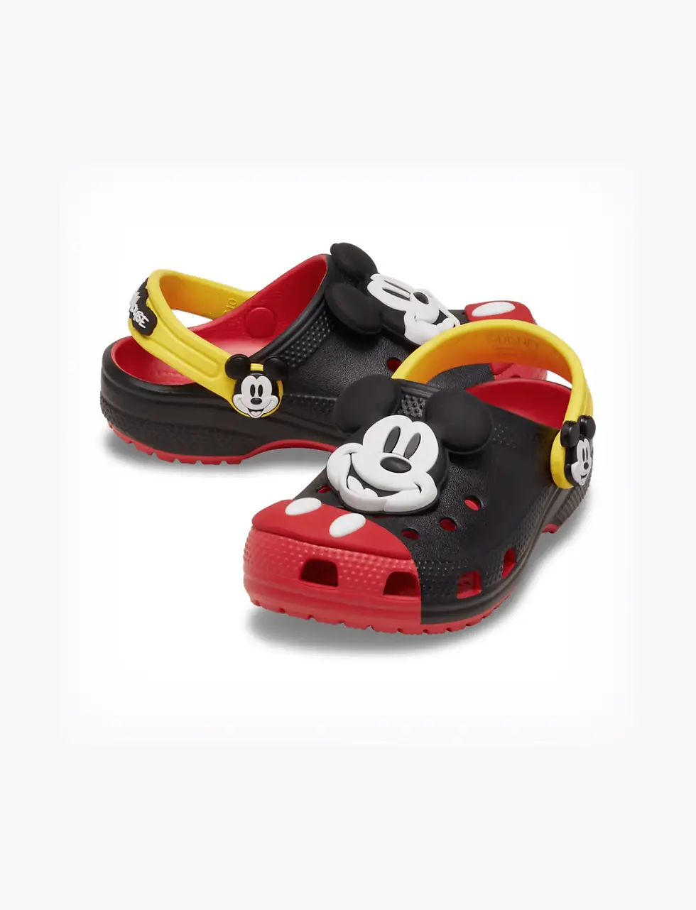 תמונה ממוזערת: Crocs Mickey Mouse Classic Clog K - כפכפי קלוג קרוקס מיקי מאוס לילדים בצבע שח...