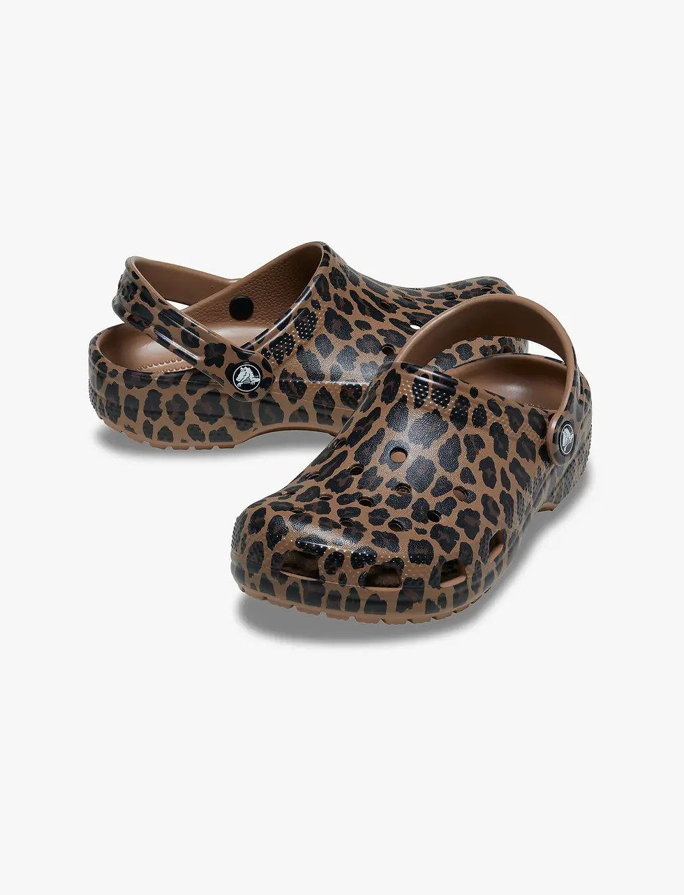 תמונה ממוזערת: Crocs Classic Animal Clog K -  כפכפי קרוקס קלוג קלאסי לילדים בהדפס מנומר