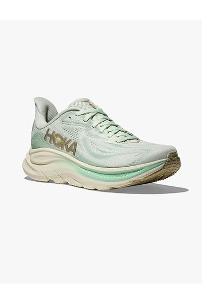תמונה ממוזערת: HOKA CLIFTON WIDE 10 - נעלי ספורט נשים הוקה קליפטון 10 רחבות בצבע זכוכית ים