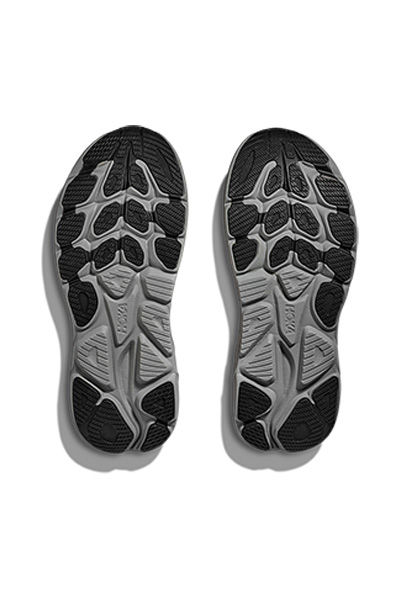 תמונה ממוזערת: HOKA CLIFTON 10 - נעלי ספורט גברים הוקה קליפטון 10 בצבע שחור/אפור גלקטי