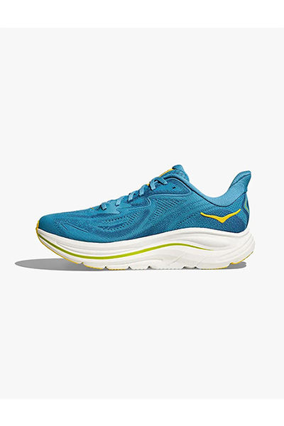 תמונה ממוזערת: HOKA CLIFTON WIDE 10 - נעלי ספורט גברים הוקה קליפטון 10 רחבות בצבע תכלת צהוב