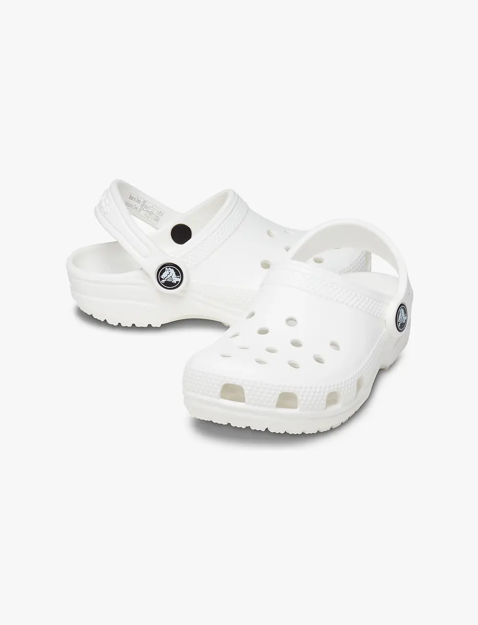 תמונה ממוזערת: Crocs Classic Clog T - כפכפי קרוקס קלאסיים מידות קטנות לילדים בצבע לבן