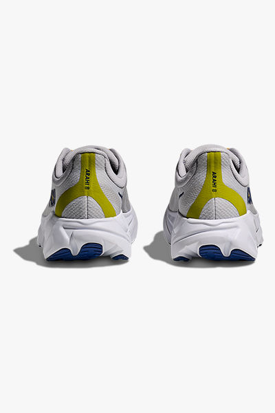 תמונה ממוזערת: HOKA Arahi Wide 8 - נעלי ספורט גברים הוקה ארהי 8 רחבות בצבע סטראד/אפור קוסמי