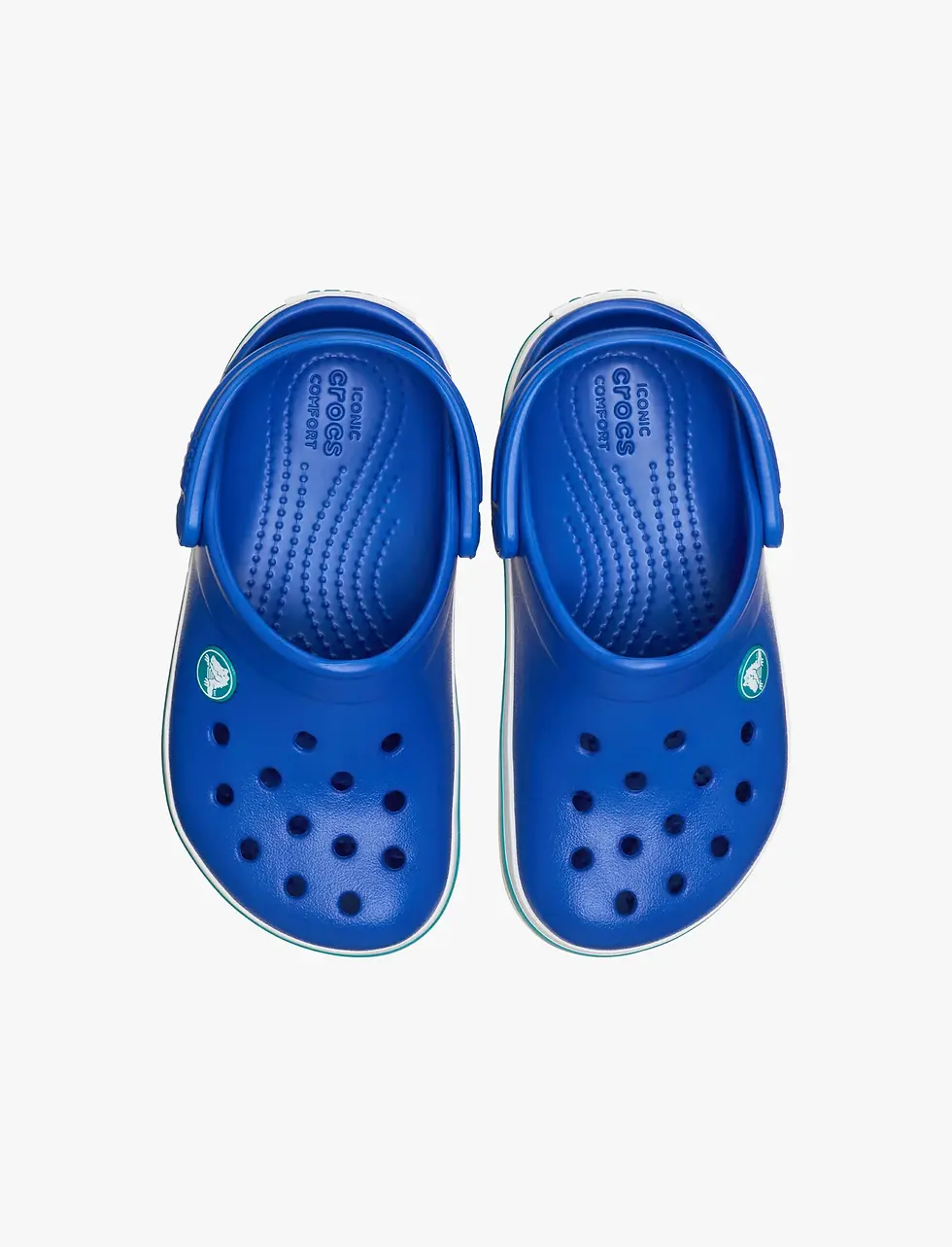 תמונה ממוזערת: Crocs Crocband Clog K - כפכפי קרוקבנד קרוקס לילדים בצבע כחול בולט/טורבו