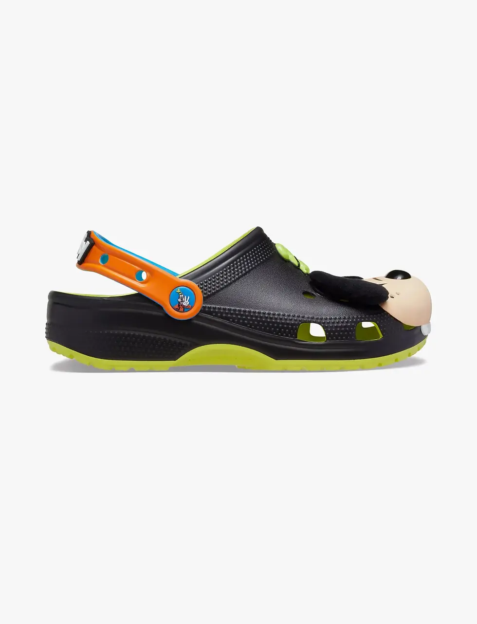 תמונה ממוזערת: Disney IAM Goofy Classic Clog - כפכפי קלוג קרוקס גופי בצבע שחור/ירוק