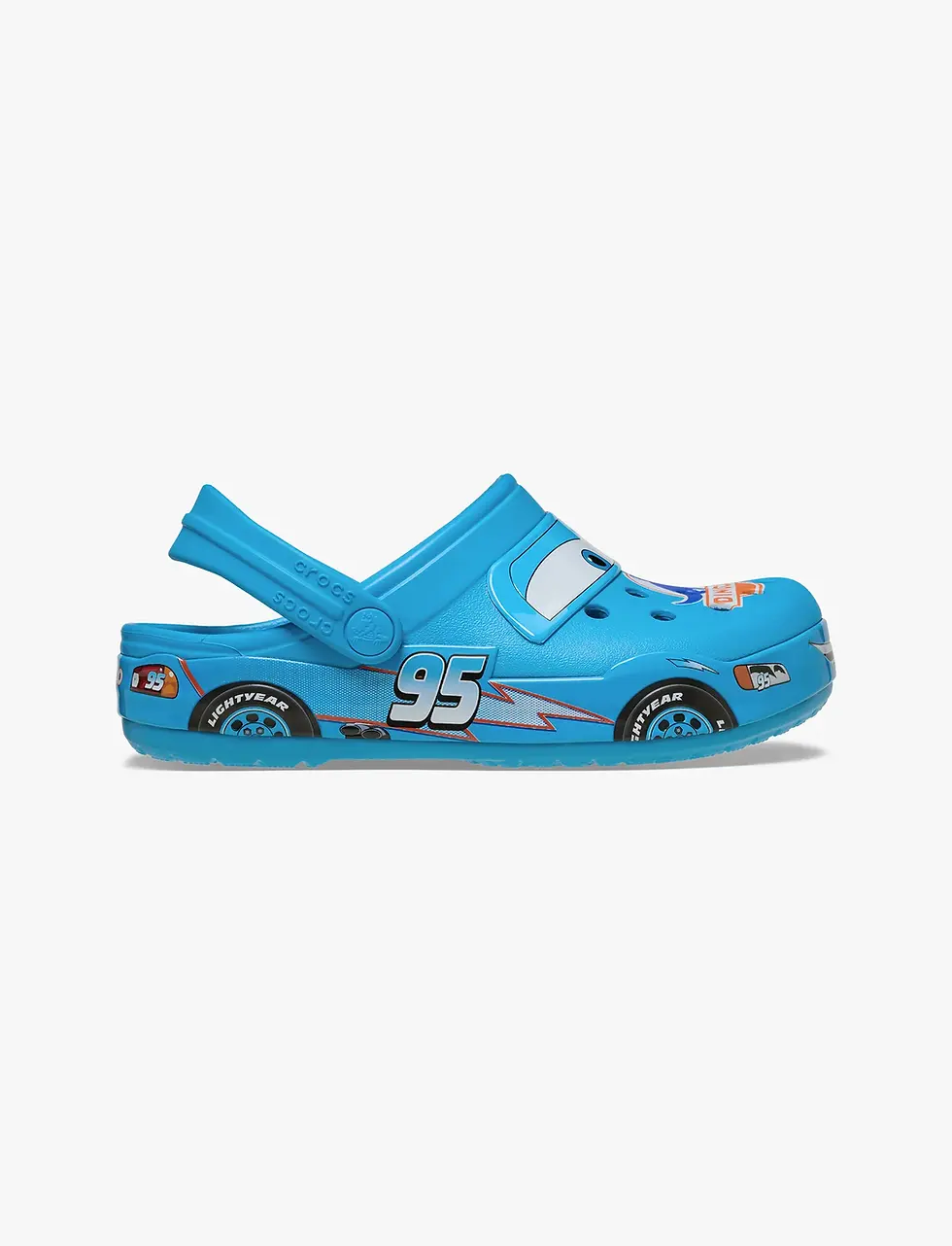 תמונה ממוזערת: Crocs Disney and Pixar's Lightning McQueen Dinoco Crocband Clog - כפכפי קרוקס...
