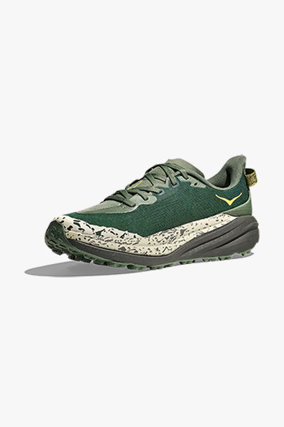 תמונה ממוזערת: HOKA SPEEDGOAT 6 WIDE - נעלי ספורט גברים ספידגוט 6 רחבות בצבע ירוק שרך