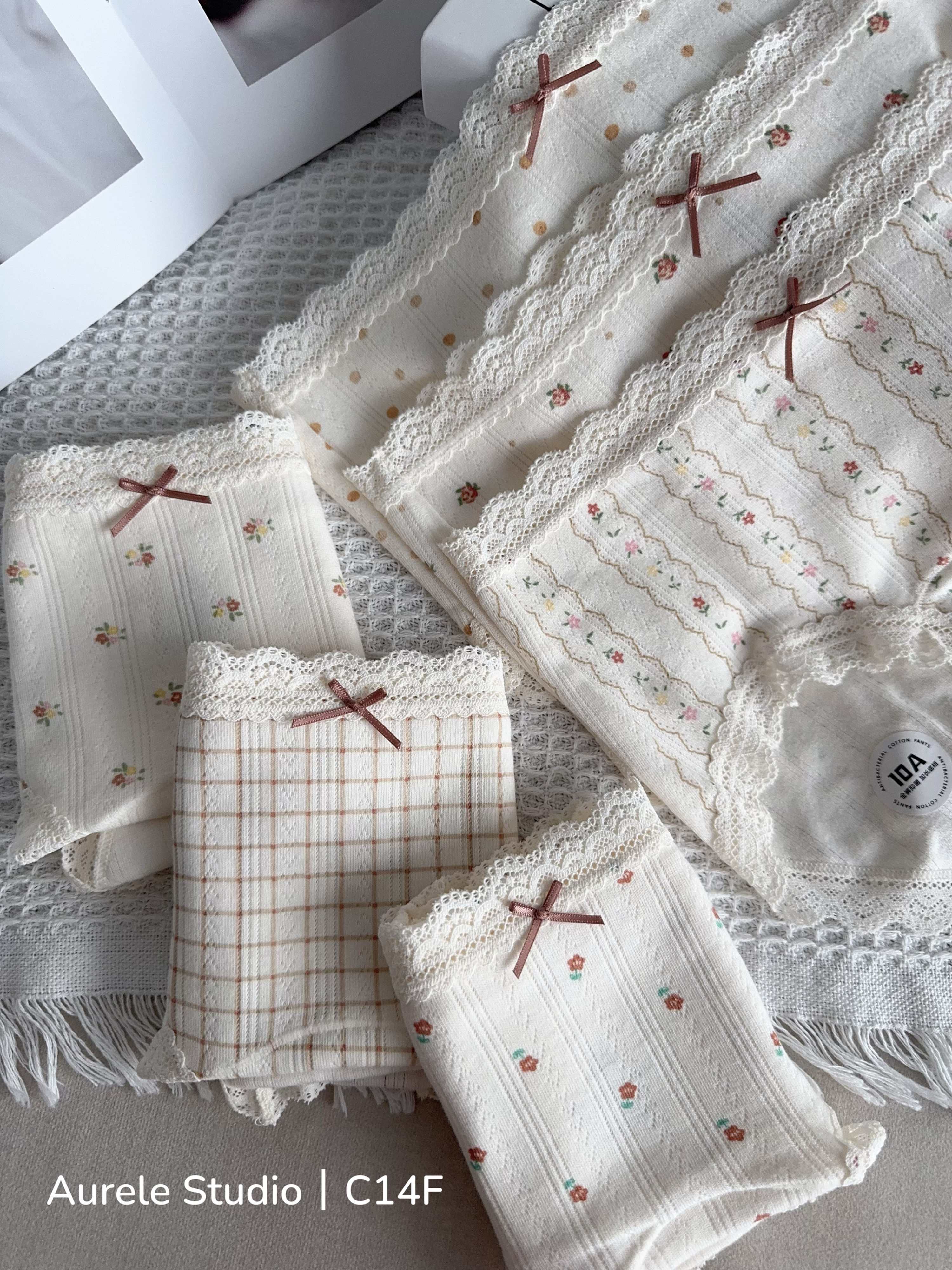 奶呼呼10A抗菌纯棉内裤