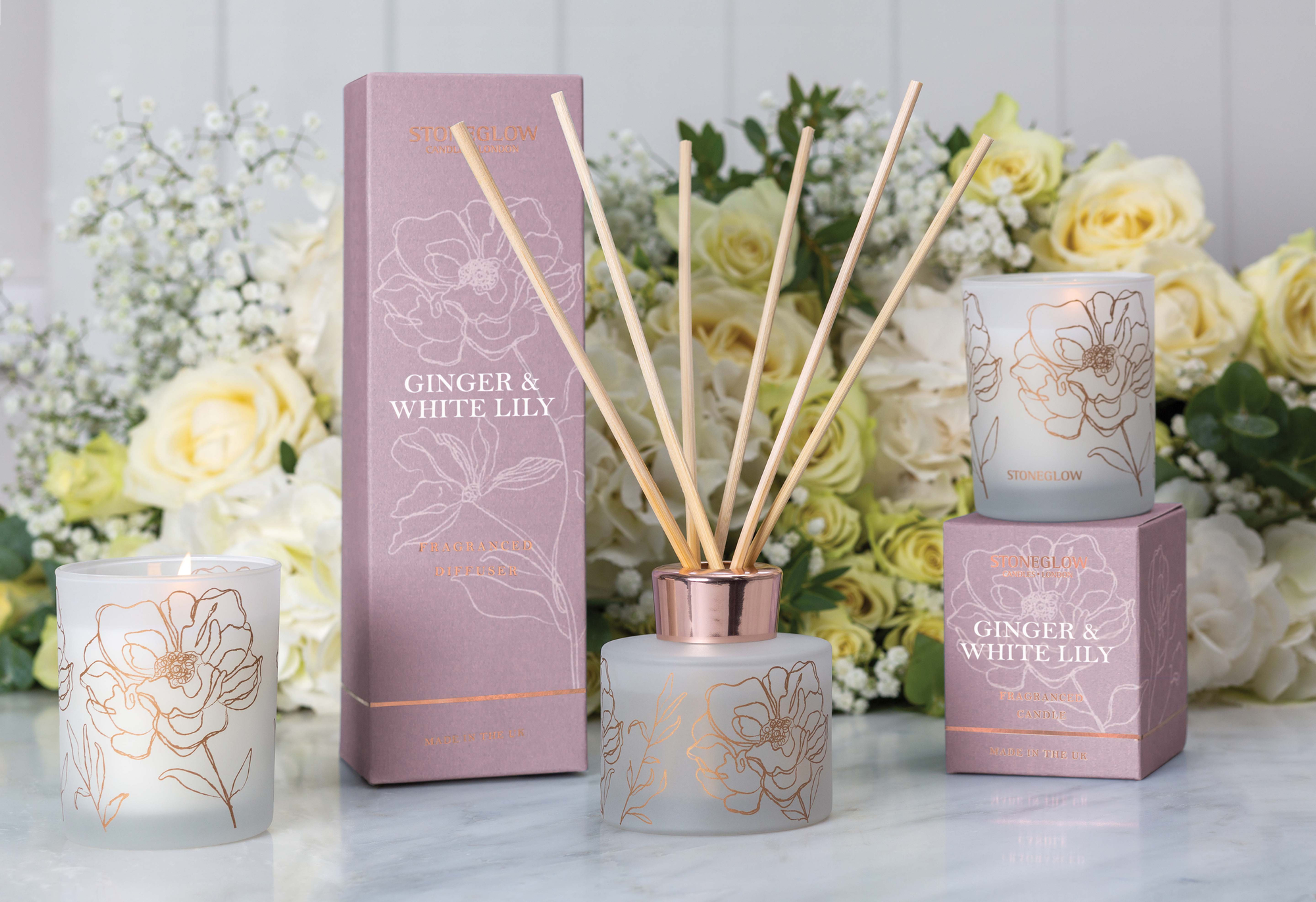 Dayflower - Ginger and White Lily