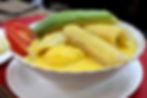 Papas con cuero