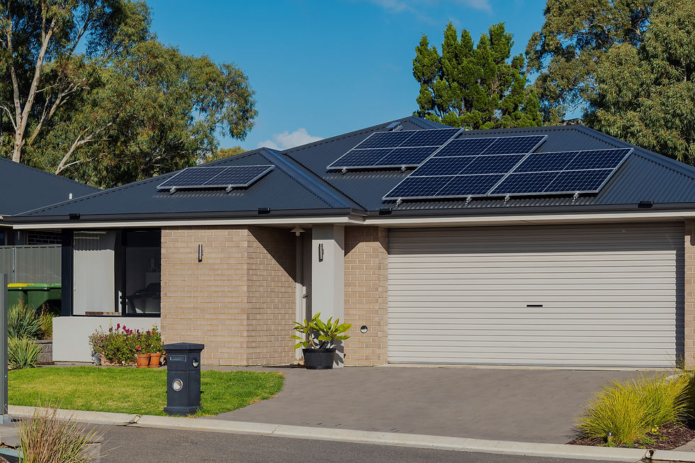Solar-Powered Home