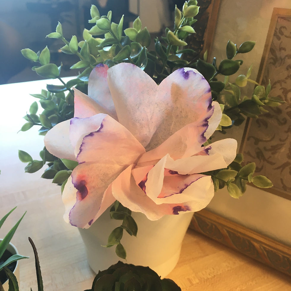 Chromatography Flowers