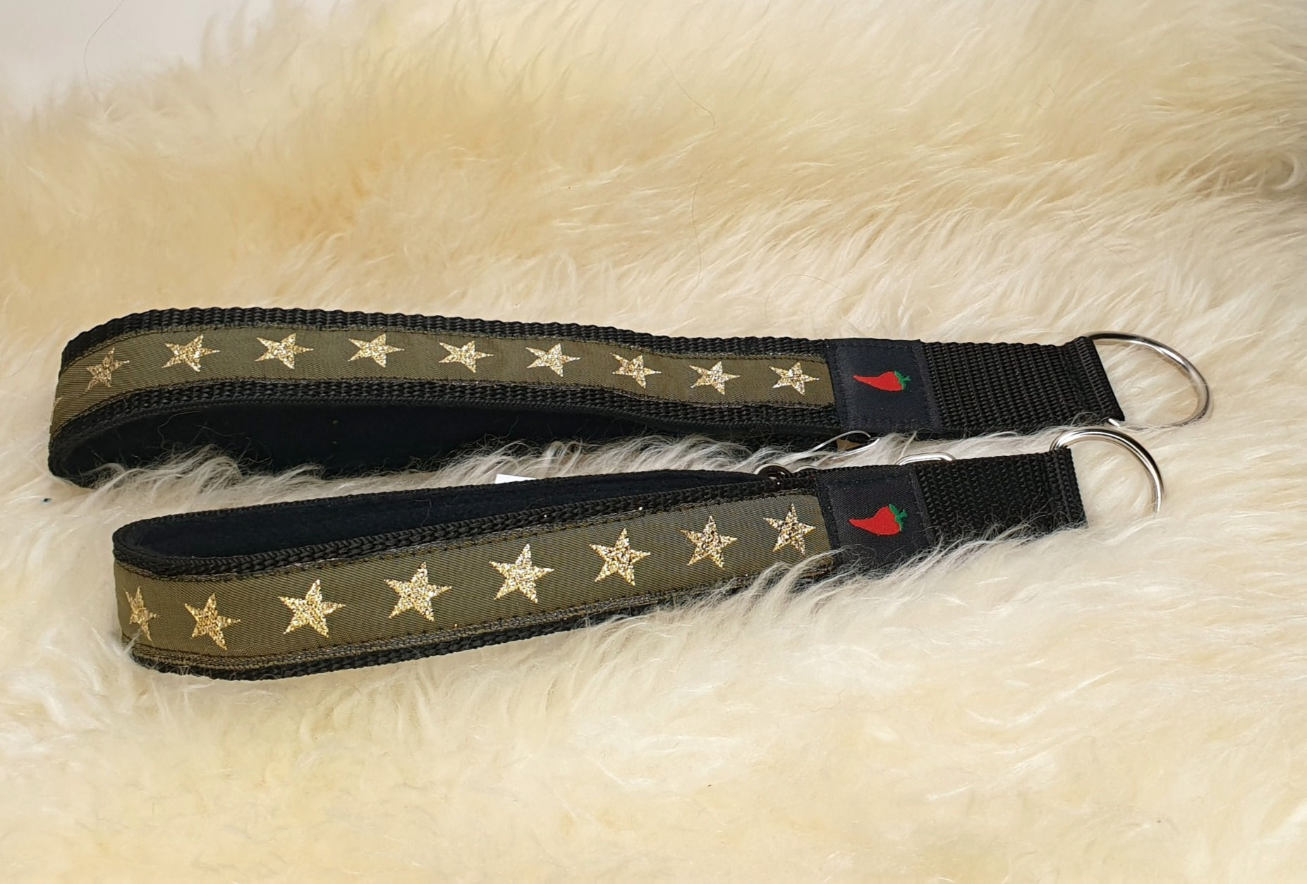 Paprika Halsband Goldstern