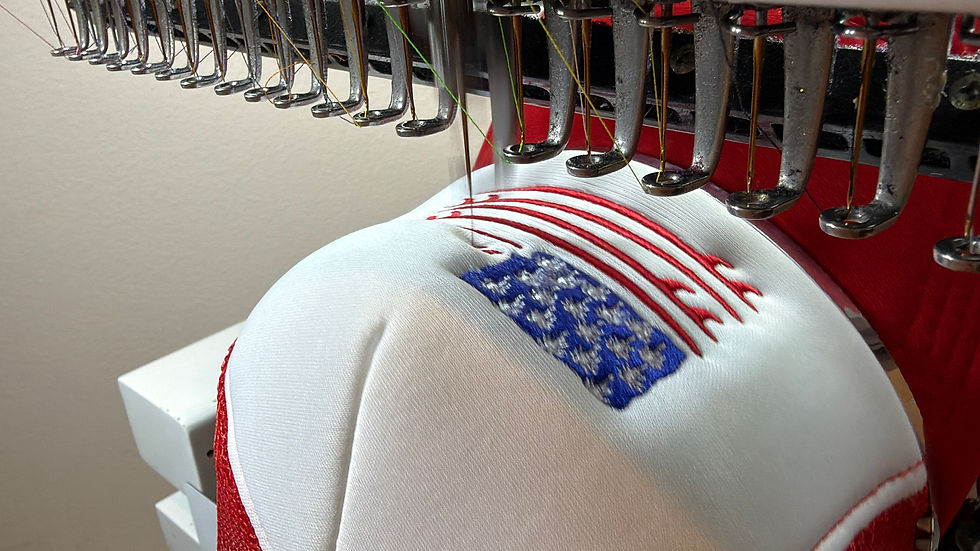 Thumbnail: American flag surfboards foam hat