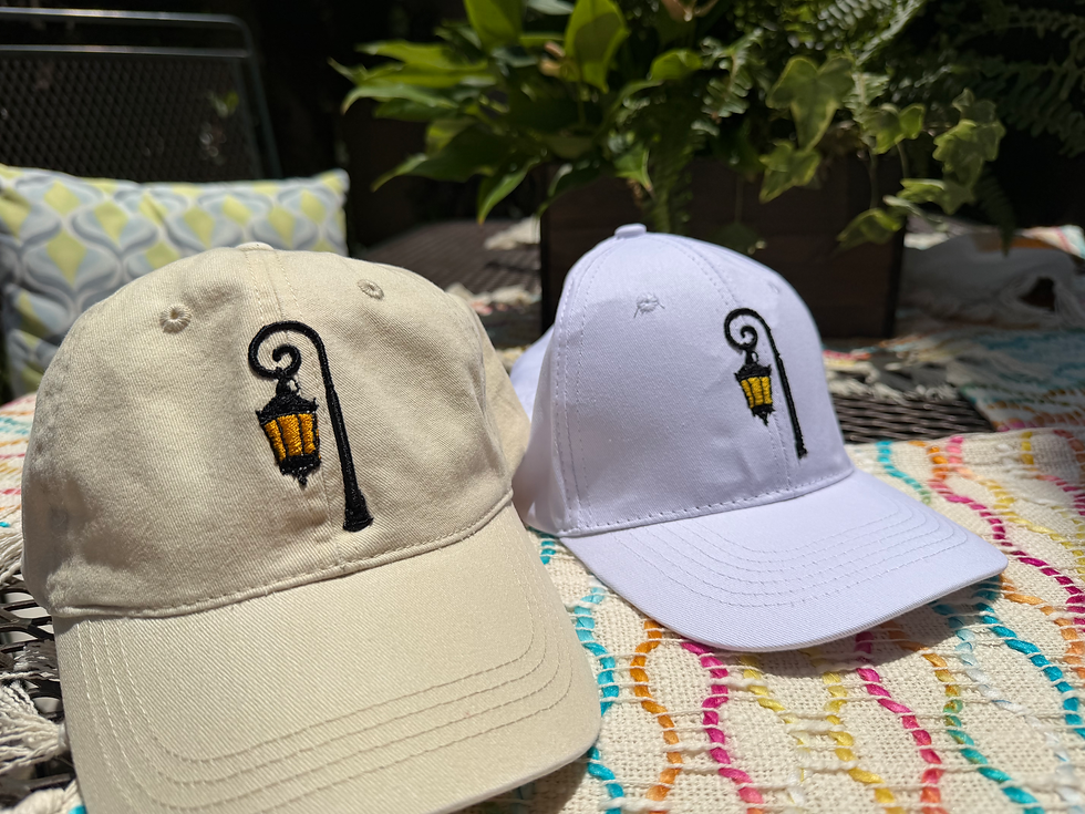 Thumbnail: Wellesley Lantern baseball hat (mid and low profiles)