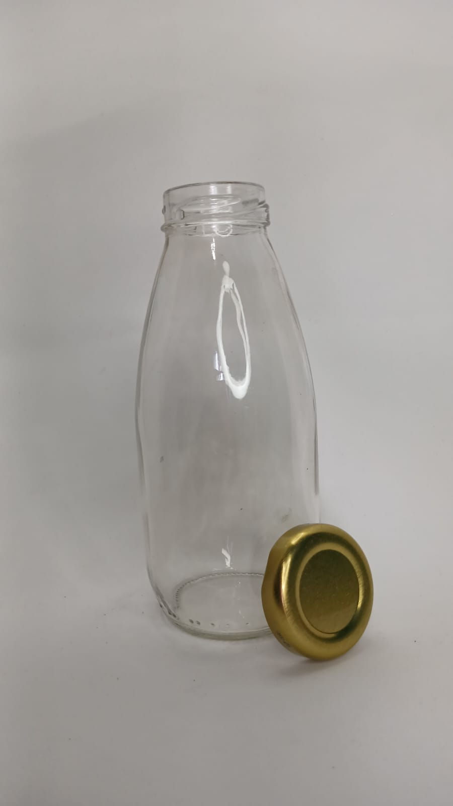 Garrafa de suco 300 ml cx com 12/24 unidades Boca 38mm metal( Leite)