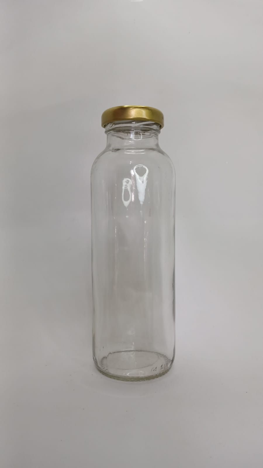 Garrafa de chá 300 ml cx com 12/24 unid. Boca 38 mm metal+Tampa+lacre