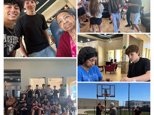 2/28/26 | 3/1/26 - Volunteering at Sunrise Senior Living and Affectionate Care of Assisted Living