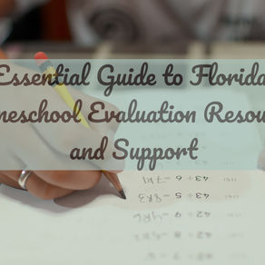 Florida Homeschool Evaluation 