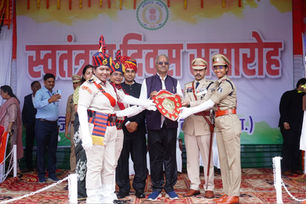 देशभक्ति की भावना व हर्षाेल्लास के साथ जिले में मनाया गया स्वतंत्रता दिवस....