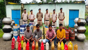 अवैध नशे के खिलाफ सख्त रायगढ़ पुलिस: 4 ठिकानों पर छापेमारी.....