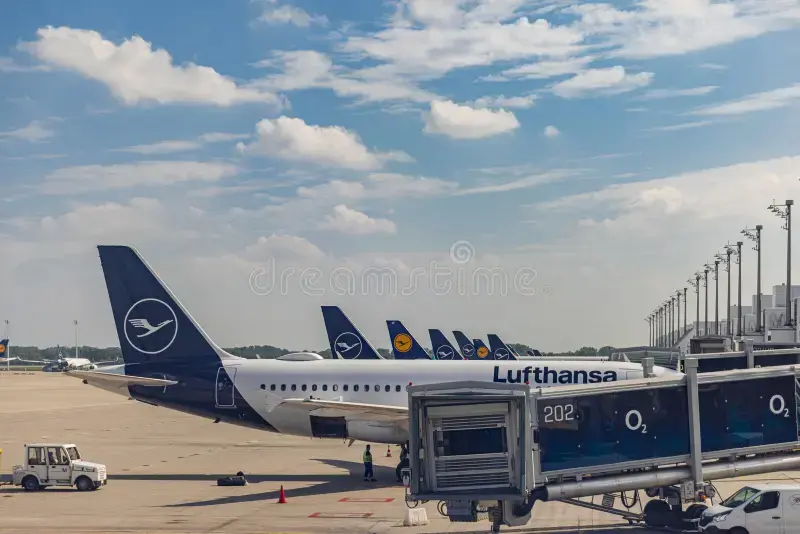 Munich's Franz Joseph Strauss Airport is the second largest Lufthansa hub after Frankfurt. 