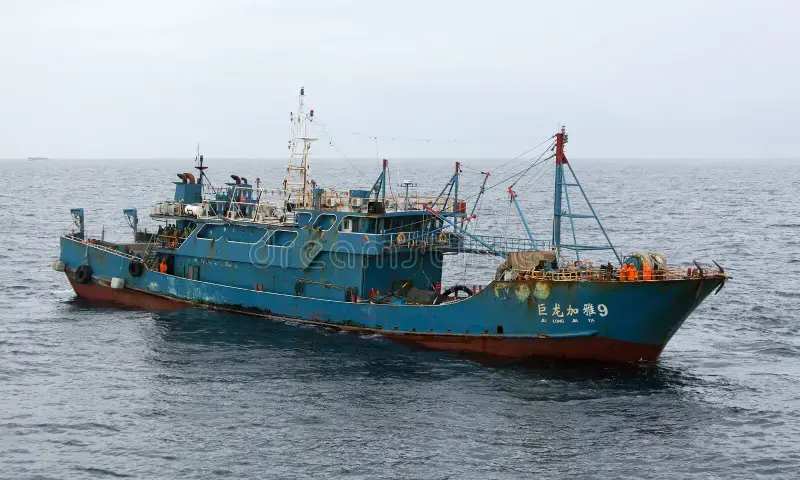 Civilian fishing vessels were commandeered by the Japanese Navy for early warning reconnaissance.
