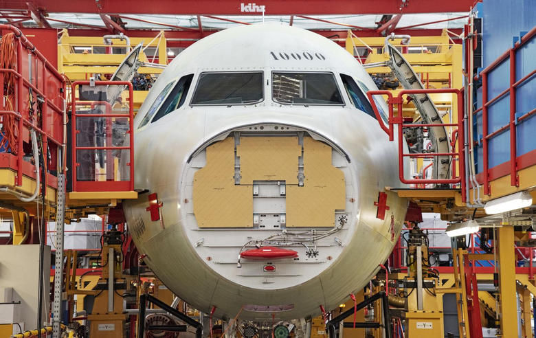 Airbus employs more than 28,000 workers at their main aircraft production facilities in Toulouse, FR.