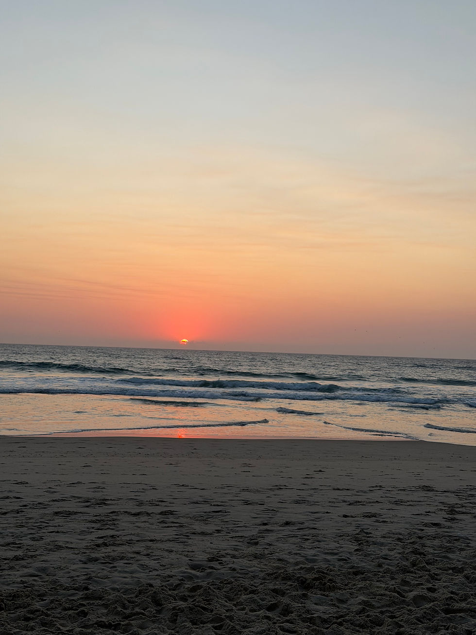 Amanecer en la playa