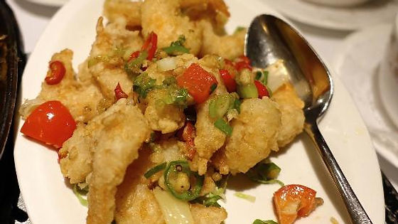 47# king prawn with salt & pepper / 椒盐虾