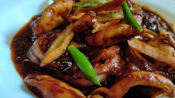 107# roast pork in plum sauce / 梅子 叉烧