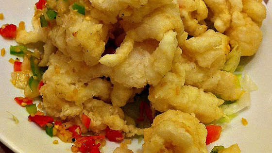 48# squid with salt & pepper / 椒盐鱿鱼