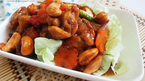 75# chicken cashew in yellow bean sauce / 腰果酱爆鸡