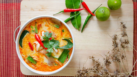 4b# king prawn Tom Yam soup / 冬荫虾汤