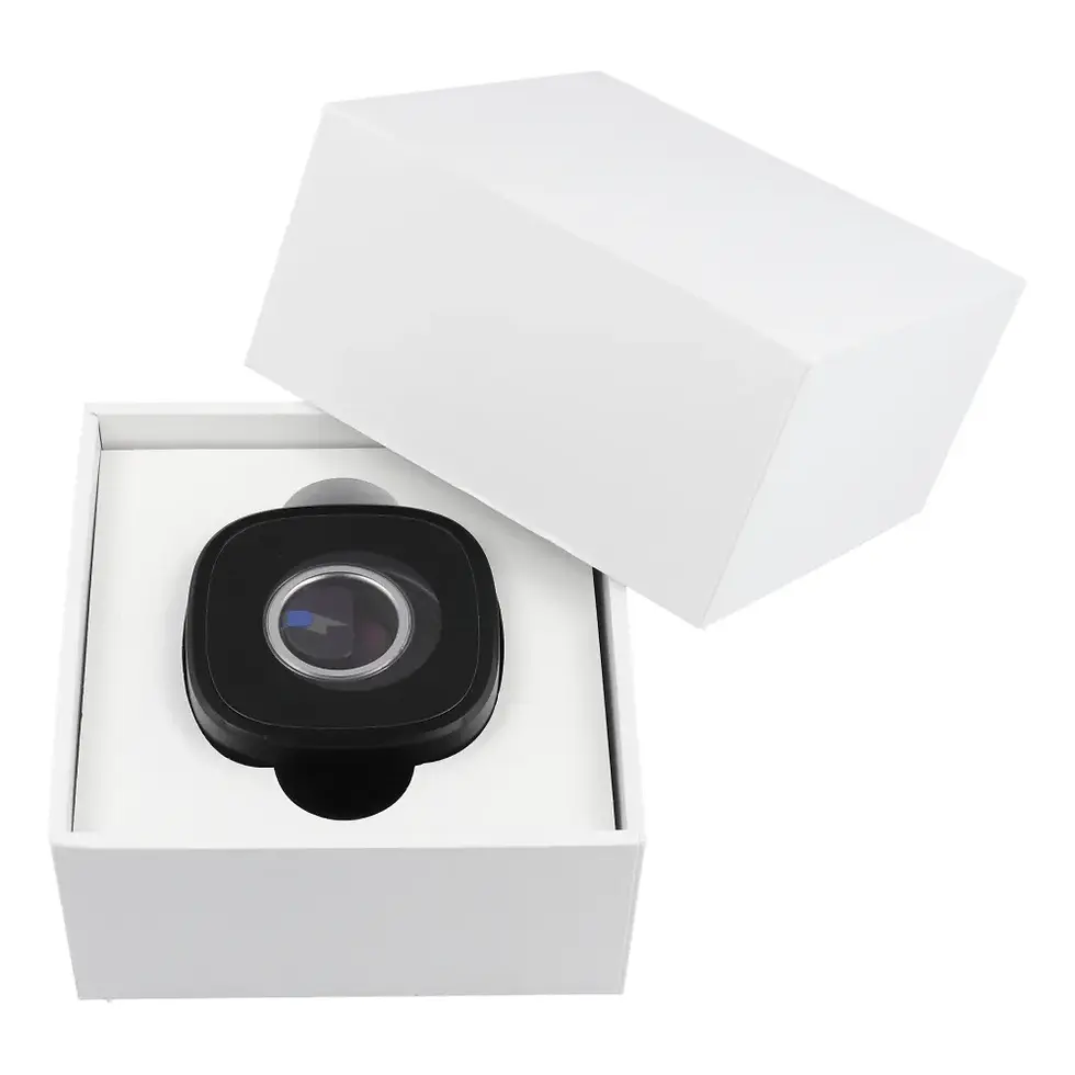 Миниатюра: Smart Ring R8 - Интелигентен керамичен пръстен + Зарядна станция, Размер 20 мм -