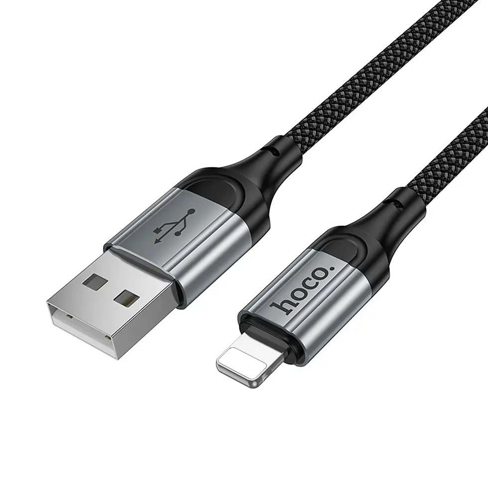 Миниатюра: Кабел USB A към Lightning Hoco PD 27W 1,5 м X121 черен