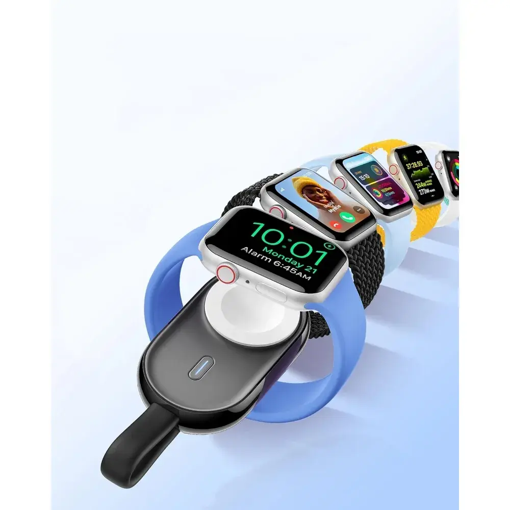 Veger Pomme (W0102) 1200mAh Power Bank for Apple Watch - Black