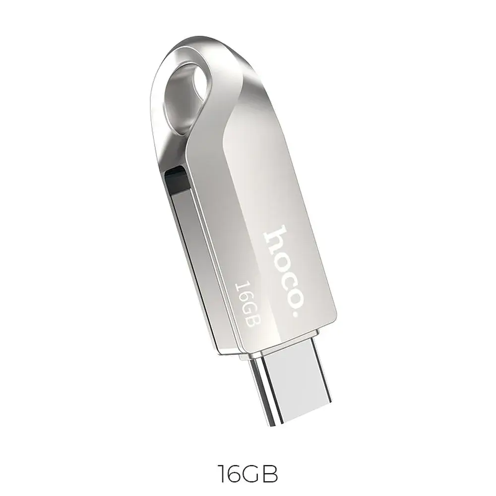 USB 3.0 16GB USB 3.0 (USB A + USB C) Hoco UD8 никел
