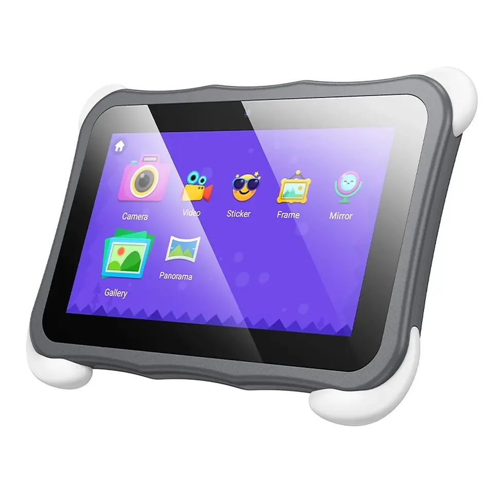 Миниатюра: Таблет за деца 7,0" 4GB/32GB Hoco HD Wi-Fi Android 12 A16 сив