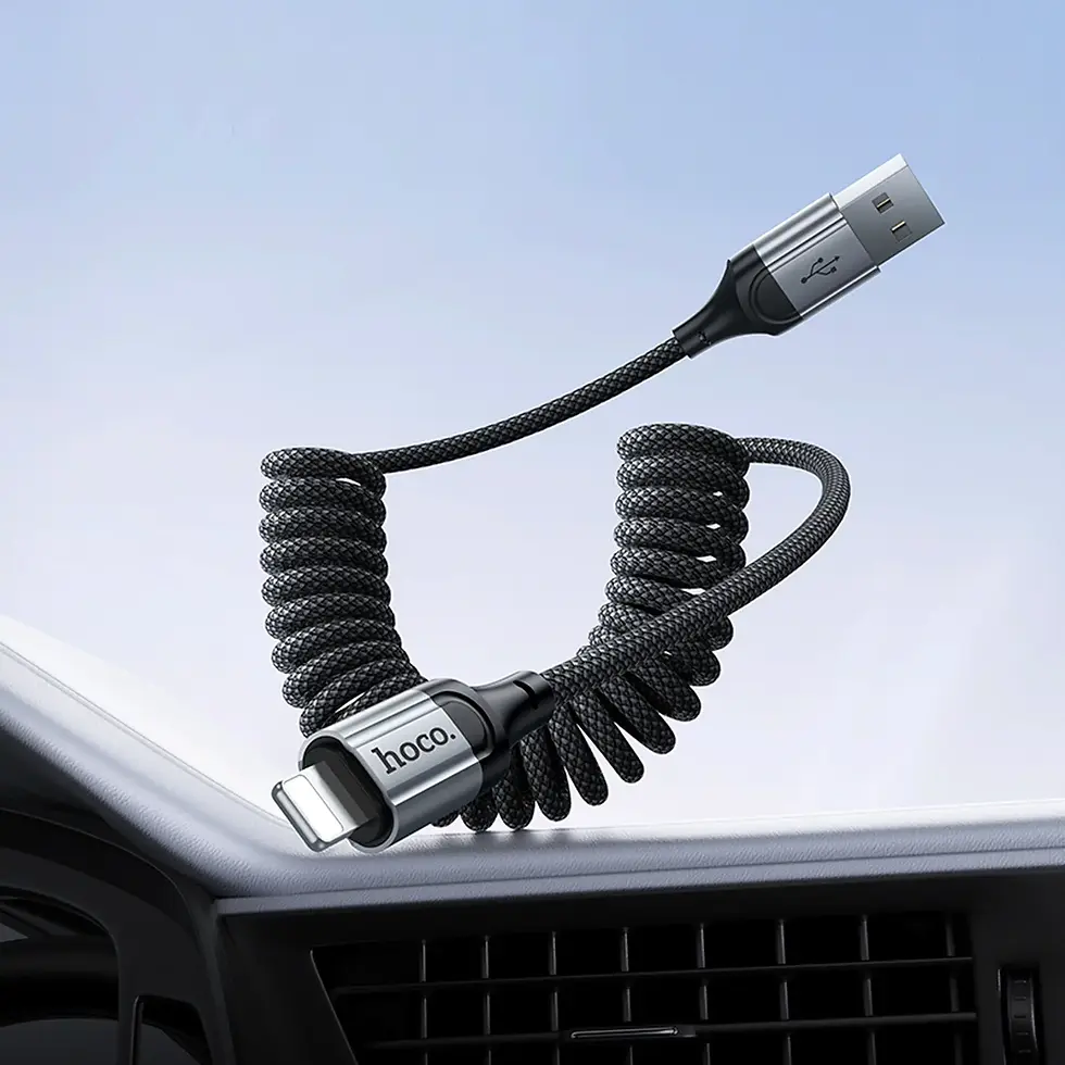 Миниатюра: Кабел USB A към Lightning Hoco PD 27W 1,5 м X121 черен