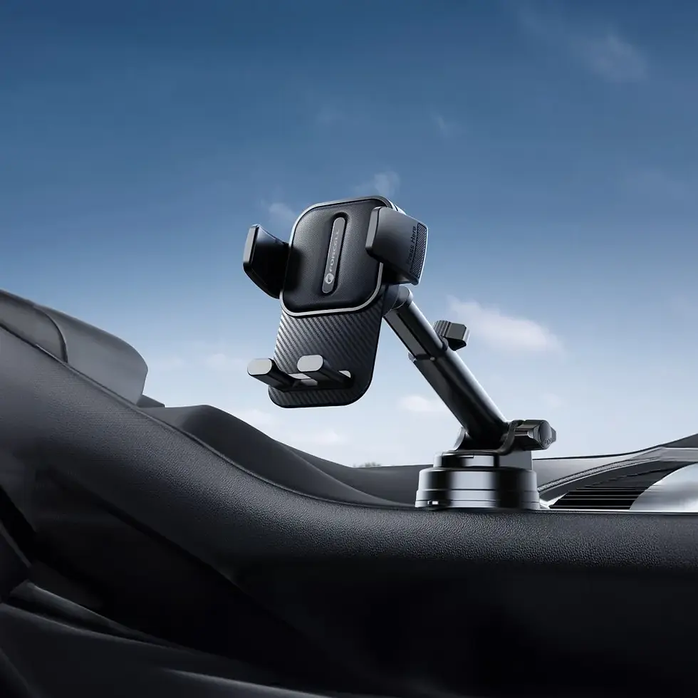 Thumbnail: Car phone holder Forcell F-Grip Guardian windshield / dashboard black